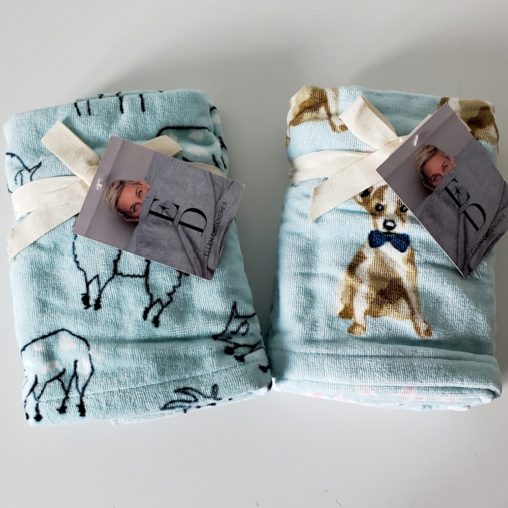 2 Pairs! Easter Hand Towels ED by Ellen Degeneres